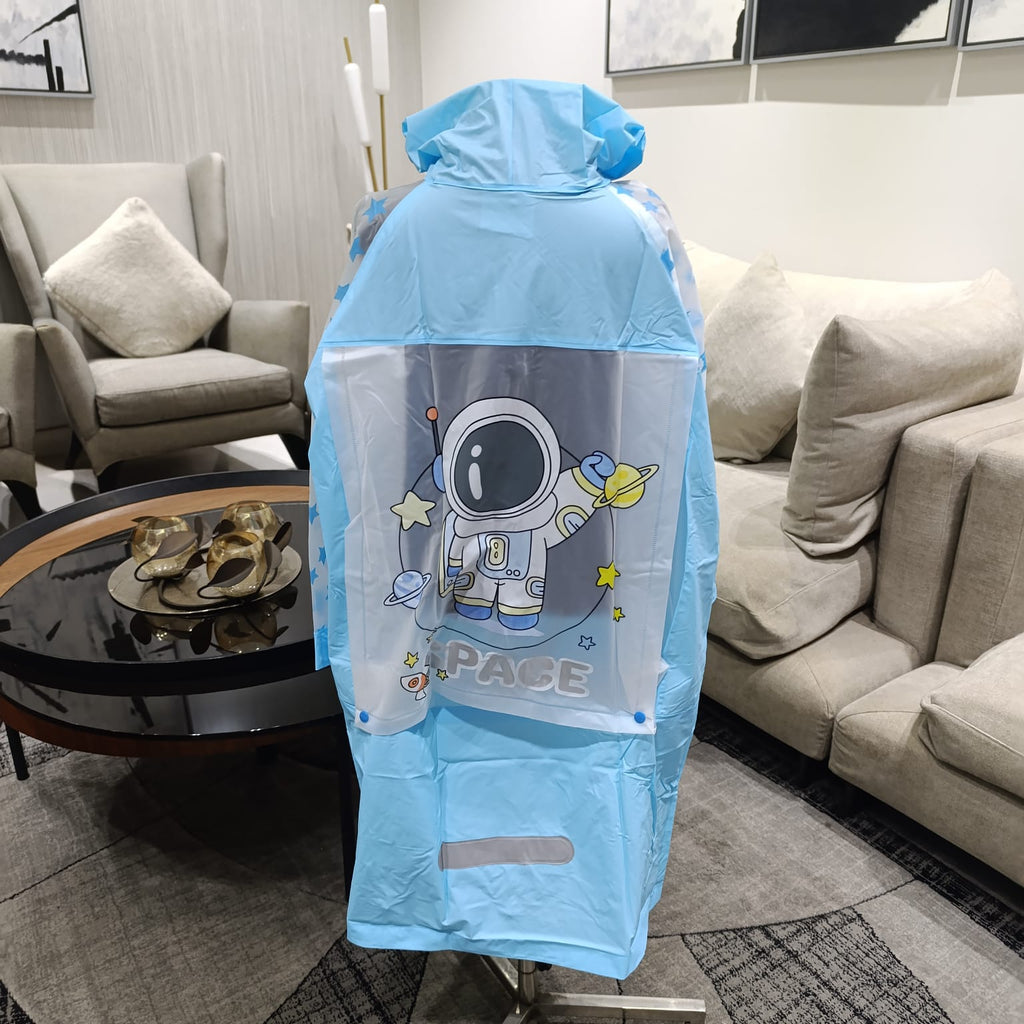 Astronaut Space Super Premium 3D Raincoat (Exchange free for Size Issue)