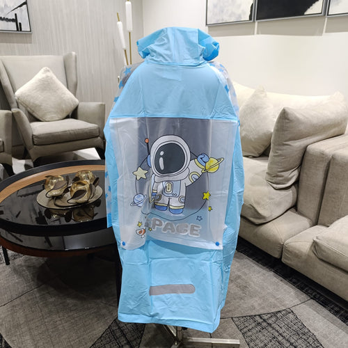 Astronaut Space Super Premium 3D Raincoat (Exchange free for Size Issue)