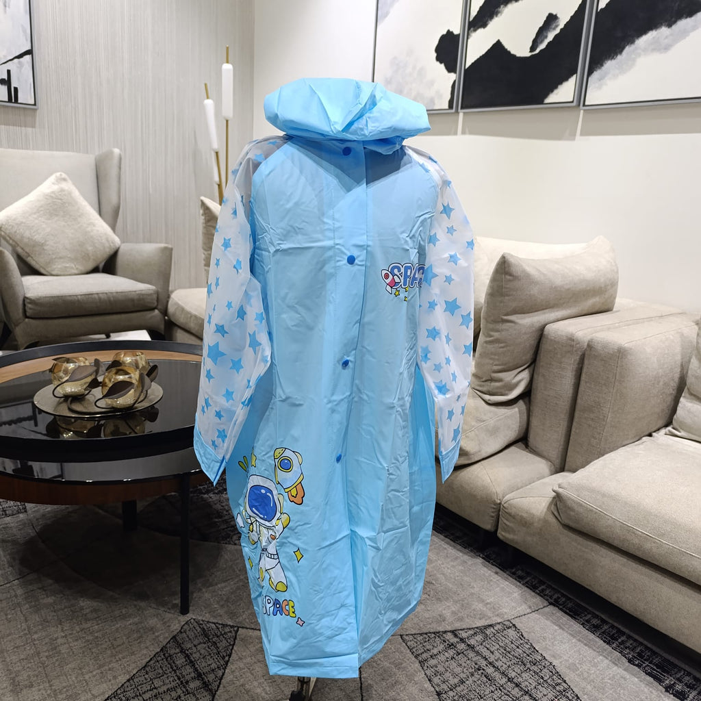Astronaut Space Super Premium 3D Raincoat (Exchange free for Size Issue)