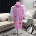 Bunny Cartoon Print Super Premium Raincoat with Bag Space